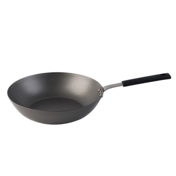 WOK ze stali węglowej o średnicy 28 cm