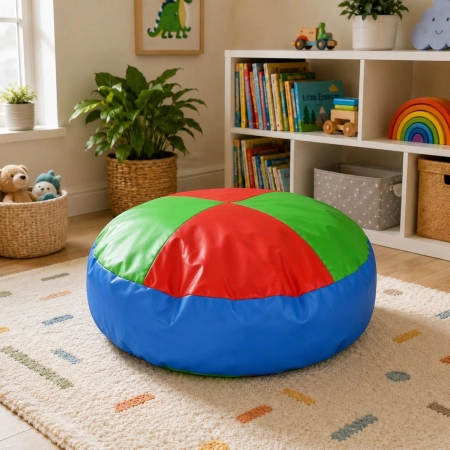 Duża pufa sensoryczna 120 cm dla dzieci do sali zabaw