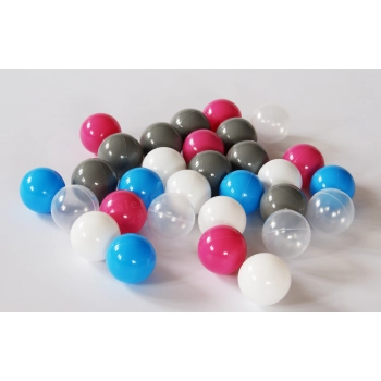Plastikowe piłki, kulki 100szt 7cm