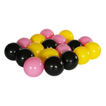 Kolorowe, plastikowe kulki - PREZENT 8cm 100szt.