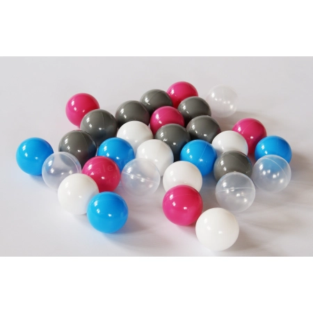 Plastikowe piłki, kulki 100szt 7cm