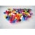 Kulki plastikowe 50szt. 8cm - 10 kolorów SIATKA