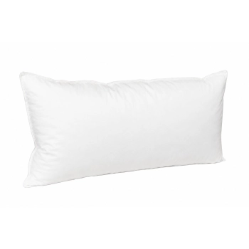 Pełna biała poduszka półpuchowa 50x80 cm z wypełnieniem 1100 g