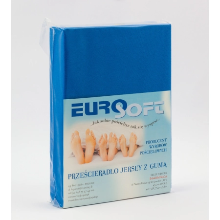 Prześcieradło jersey z gumką 70x130 cm