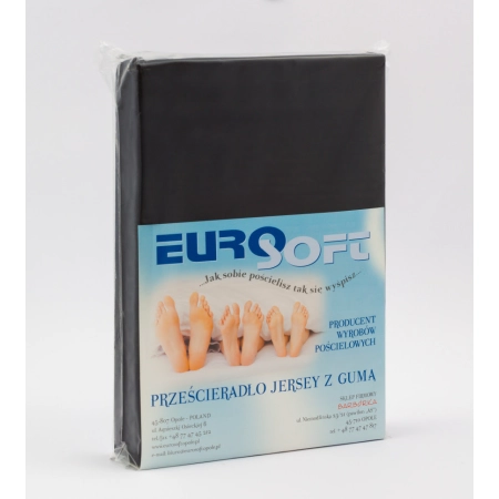 Prześcieradło jersey z gumką 170x200x25 cm