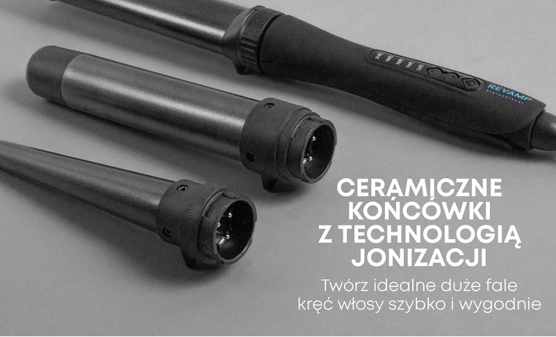 Końcówki z jonizacją pozwalają na uzyskanie wiekszej gładkości.