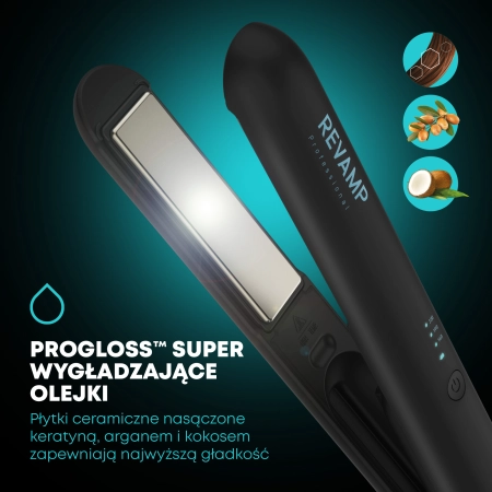 Bezprzewodowa prostownica do włosów z dwoma akumulatorami ST-2750