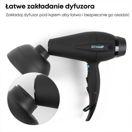 Suszarka jonowa reVamp DR-5500