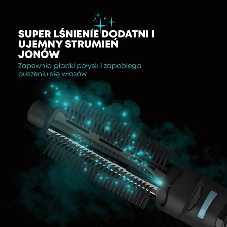 Suszarka jonowa reVamp z wymiennymi końcówkami DR-1250A