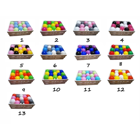 Duży basen PlayForms 3x3x0,6m + 4500szt piłeczek