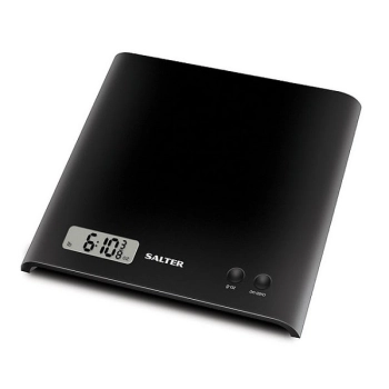 Czarna elektroniczna waga kuchenna Salter 3 kg / 1 g z funkcją tarowania