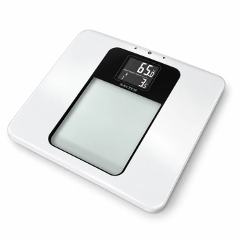 Powystawowa waga łazienkowa Salter 9063 150 kg z funkcją wagi docelowej – ujęcie pod kątem Powystawowa waga łazienkowa Salter 9063 150 kg z funkcją wagi docelowej – ujęcie pod kątem