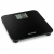 Czarna szklana waga osobowa Salter 9049 BK3R z dużym LCD – widok pod kątem